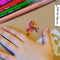 int!rend Schablonen Set - 26 Schablonen zum Zeichnen - Buchstaben Motive Schriftzüge und Sprüche Schablone für Sammelalben, Photoalben, Geschenkalben und mehr