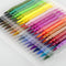 int!rend Dual Tip Brush Pen Set - 36 Farben Pinselstifte + 5 Schablonen - Bullet Journal Dicke und dünne Stifte - Filzstifte Art Marker Set für Erwachsene und Kinder